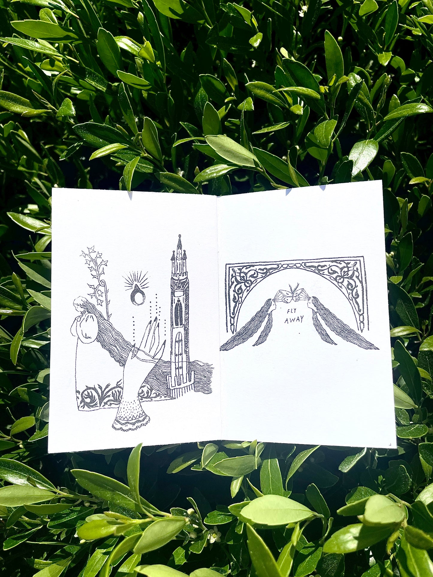 Fly Away mini zine